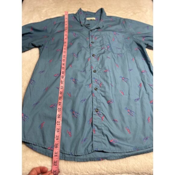 Magellan classic fit crawfish button down shirt mens size large - Picture 3 of 6